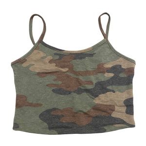 Fashion Nova Camo Tank Crop